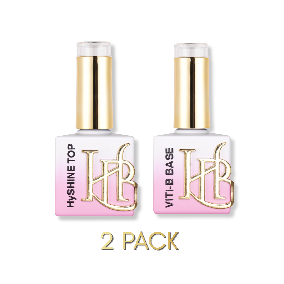 HyShine Top & Viti-B Base - Gel Polish - Special 2 Pack Deal