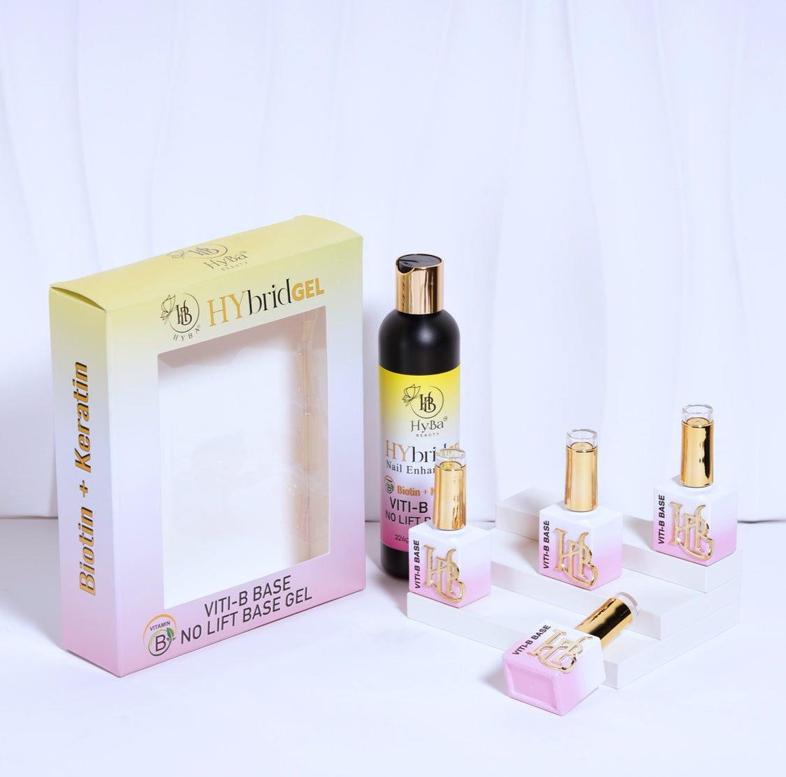 HYBRID Viti-B Base Gel - REFILL KIT - HYBA BEAUTY