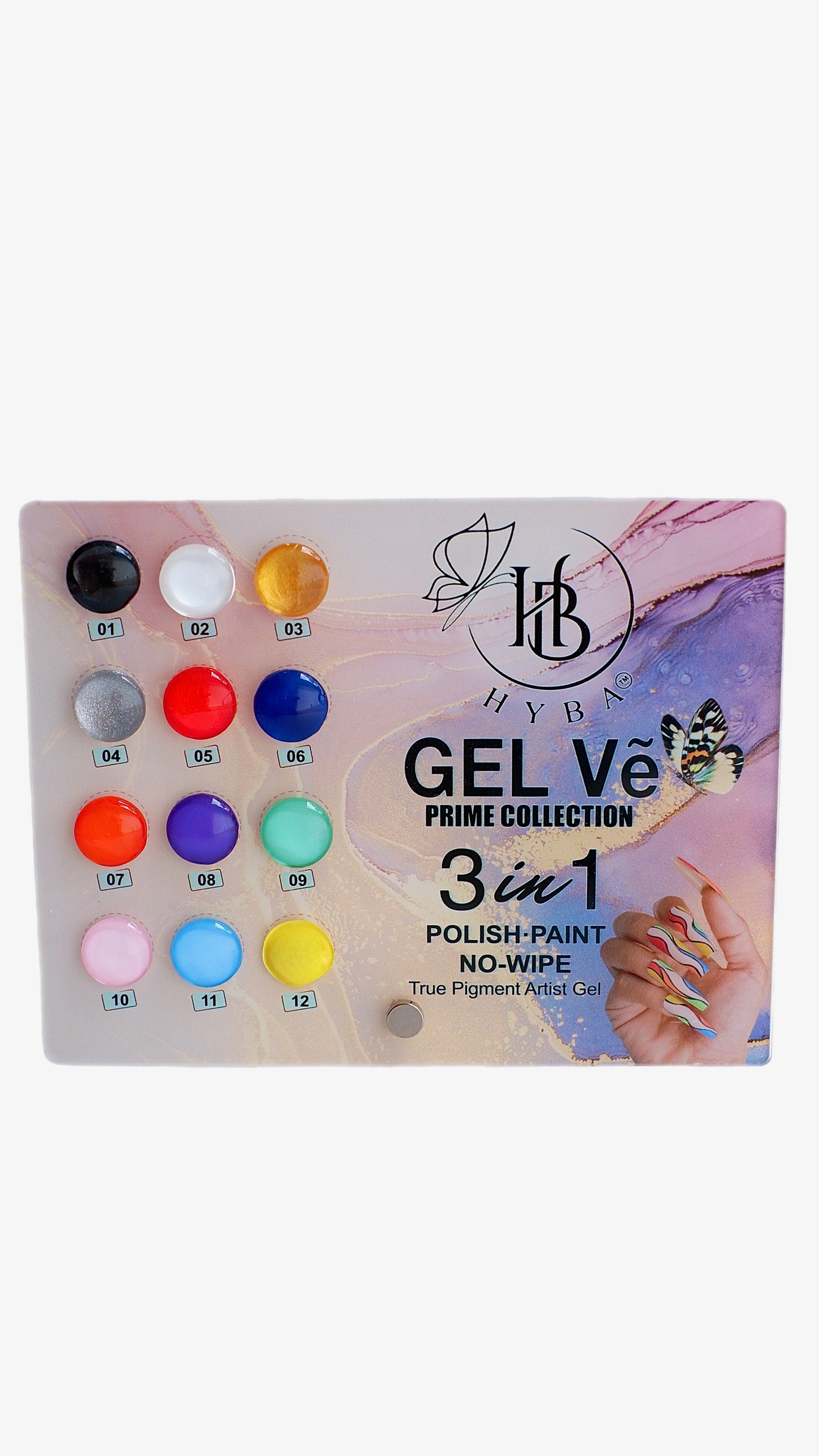 GEL Vẽ  Prime Collection Artist Gel / 12pcs set (5g each)