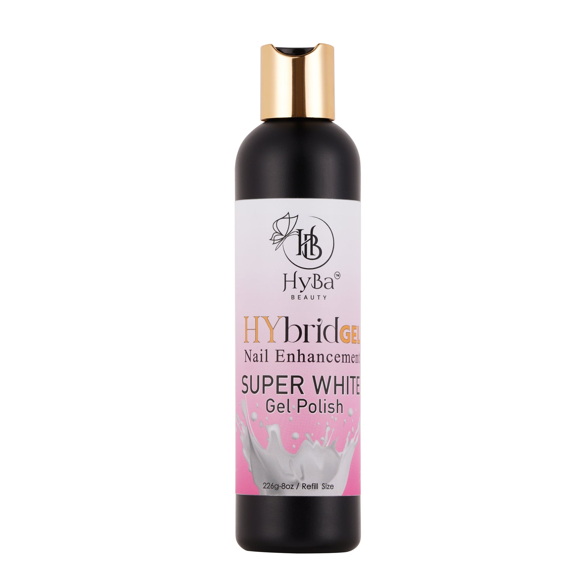 HYBRID SUPER WHITE Gel Polish - REFILL KIT - HYBA BEAUTY