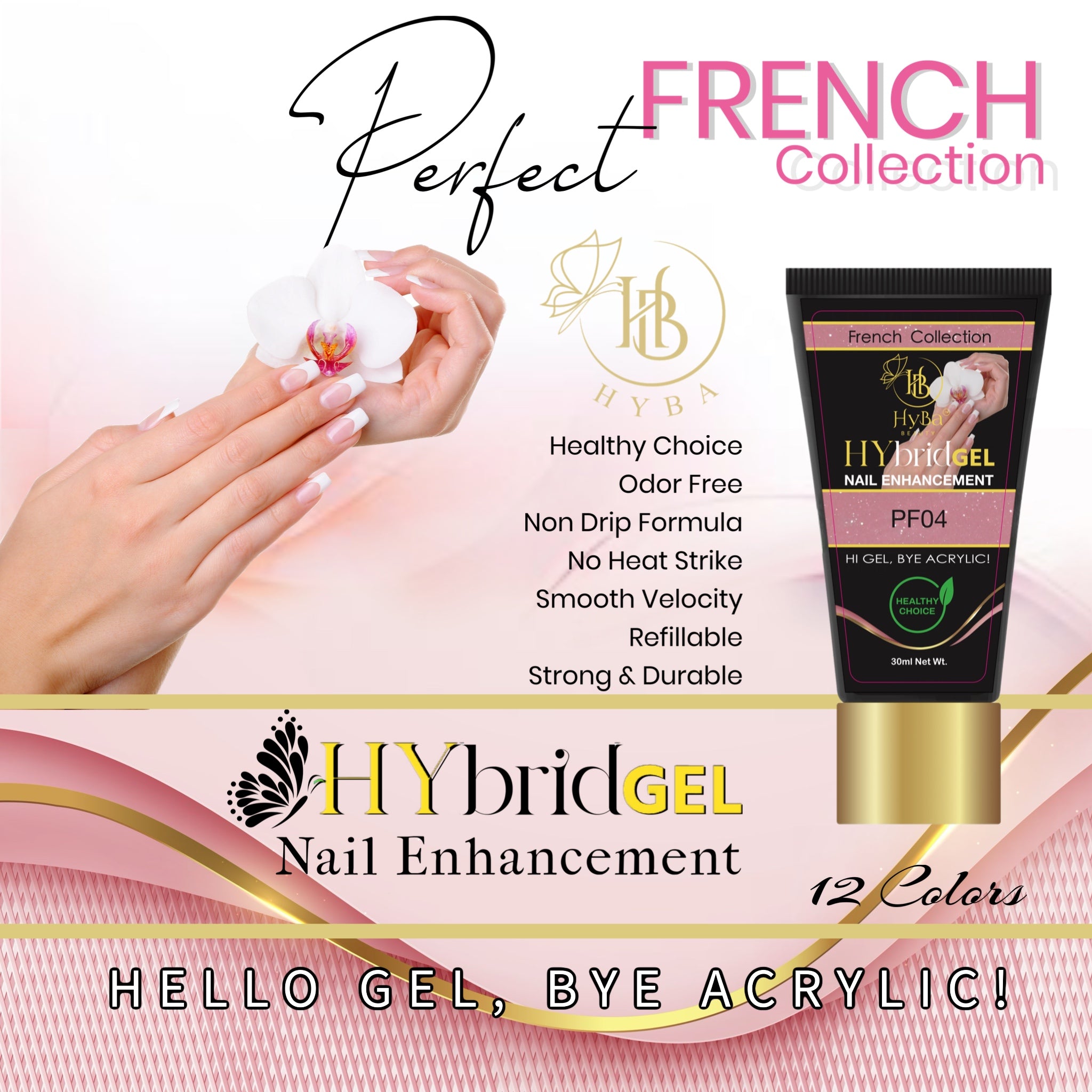 HB- Hybrid Gel "Perfect FRENCH" Collection 
