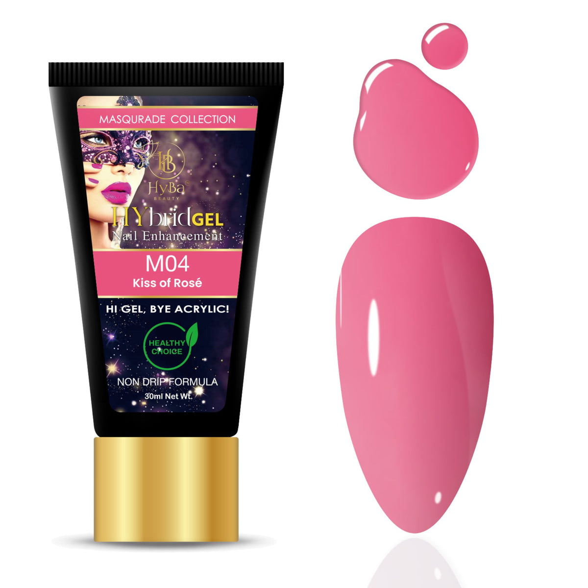 Hybrid Gel - HyGEL® 30ml  / #M04 Kiss of Rose