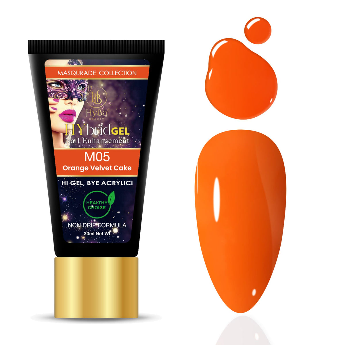 Hybrid Gel - HyGEL® 30ml  / #M05 Orange Velvet Cake
