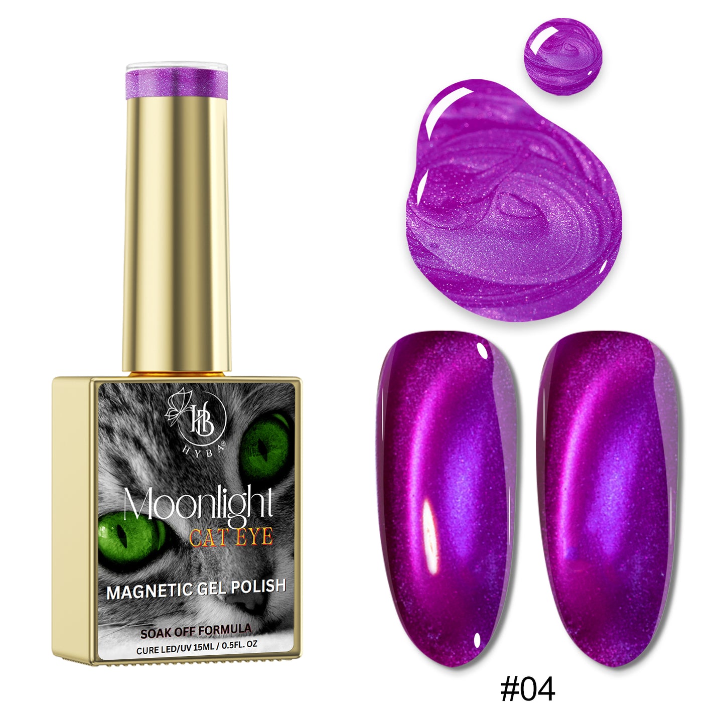 MOONLIGHT Cat Eye Collection - Magnetic Gel Polish