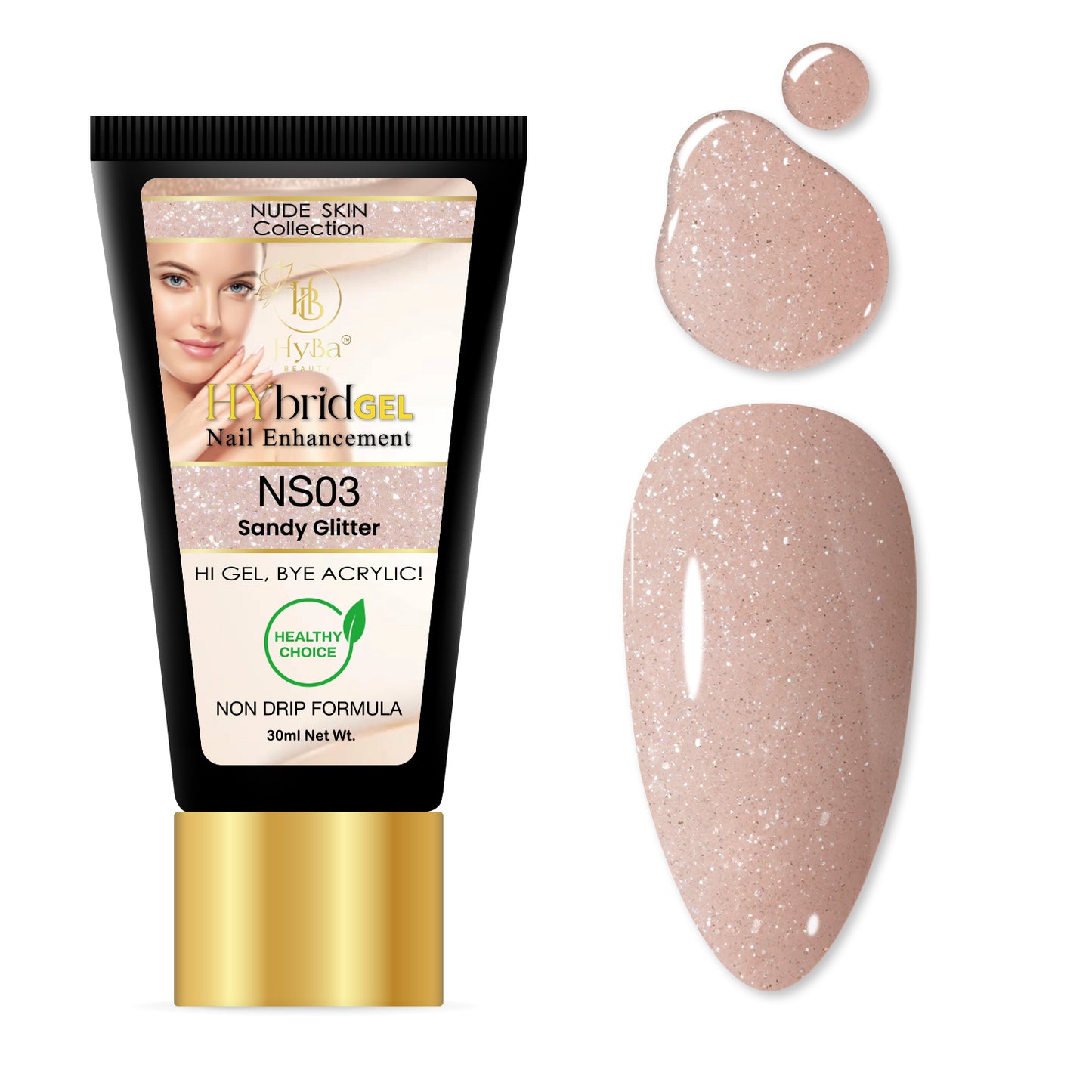 #3 NUDE SKIN COLLECTION - Hybrid HyGEL™ Nail System