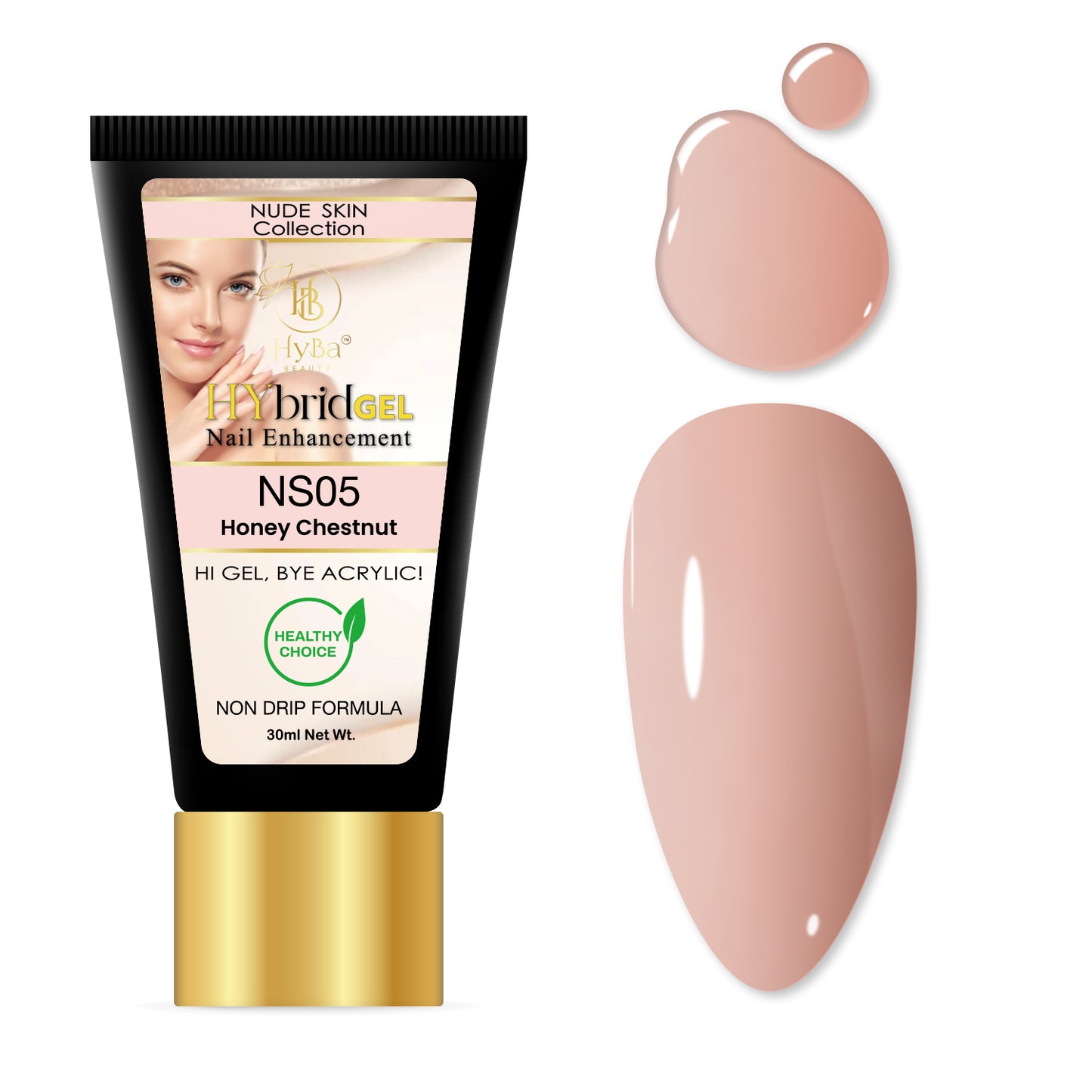 #3 NUDE SKIN COLLECTION - Hybrid HyGEL™ Nail System