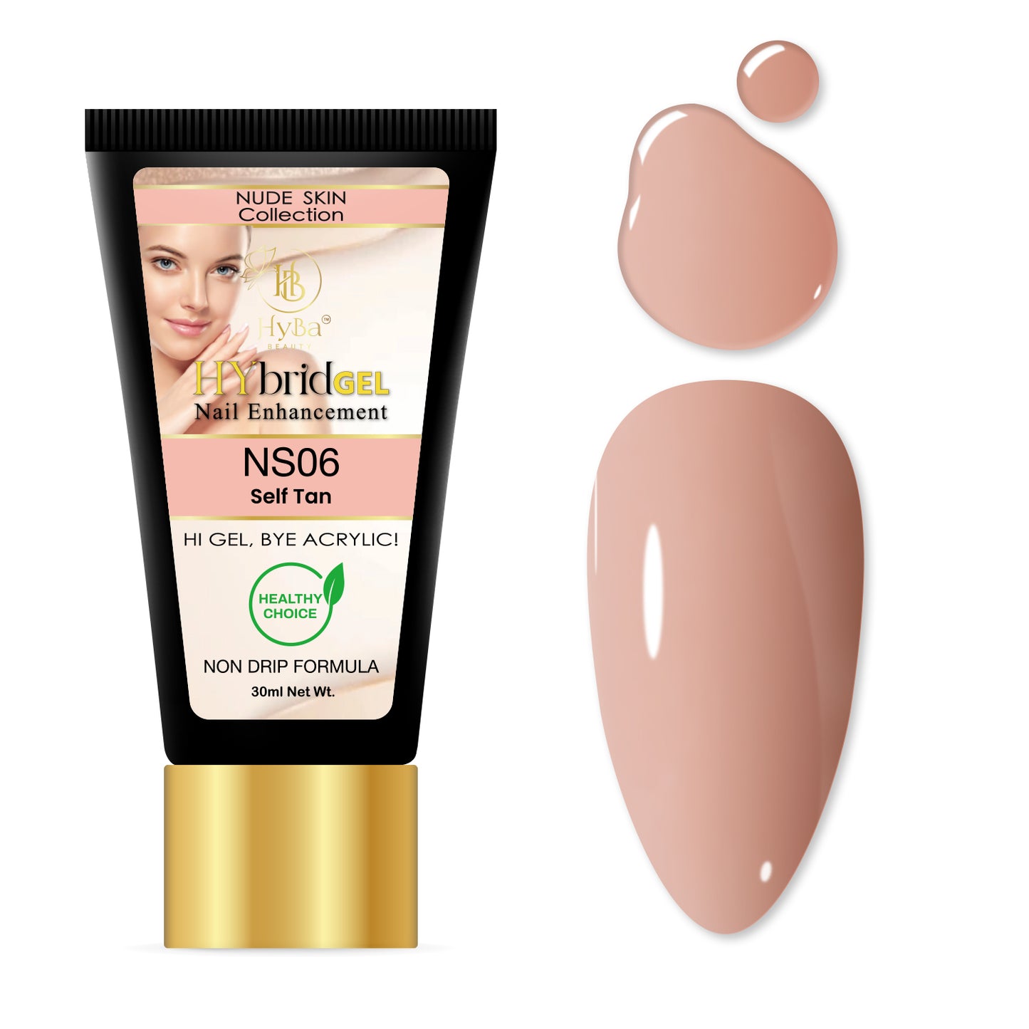 #3 NUDE SKIN COLLECTION - Hybrid HyGEL™ Nail System