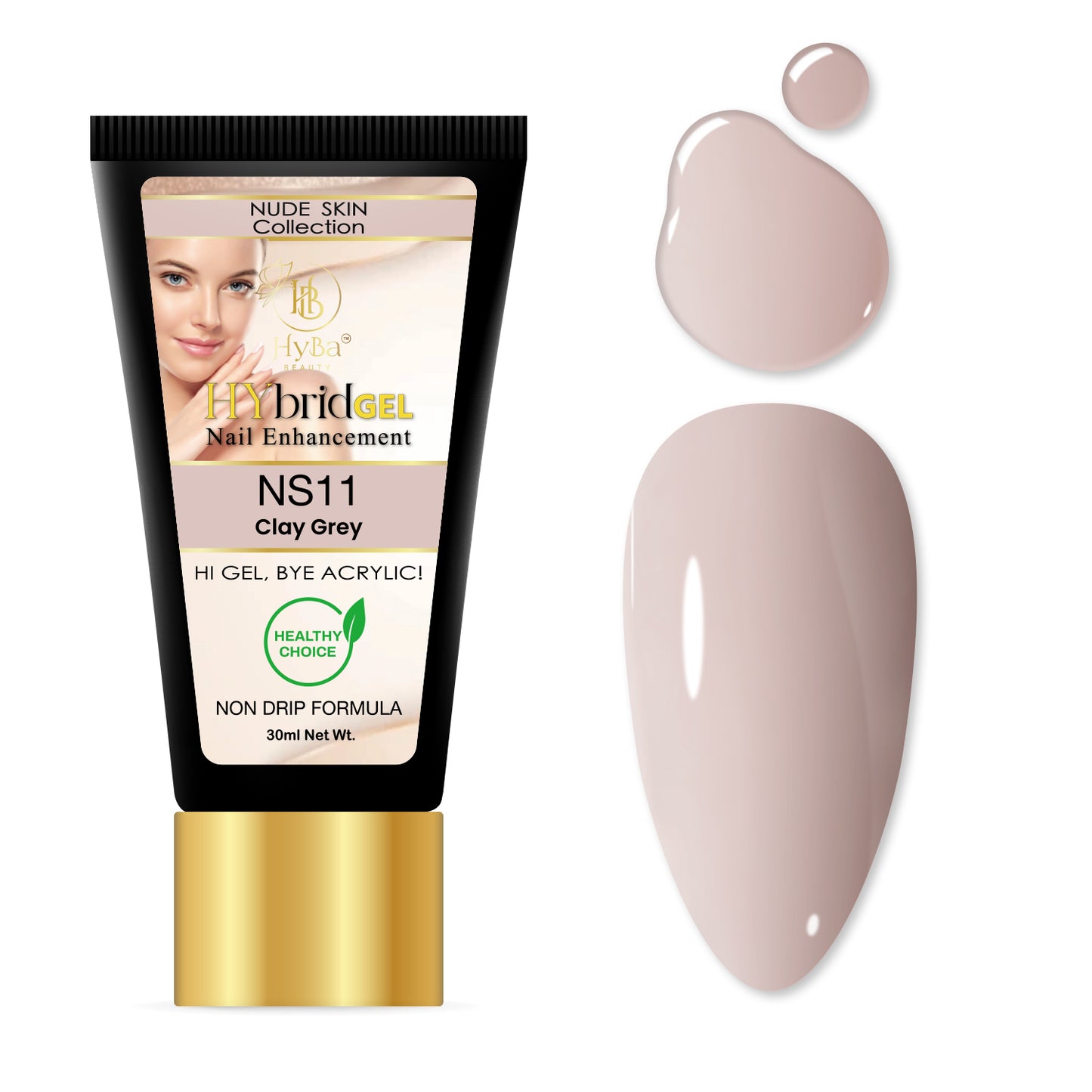 #3 NUDE SKIN COLLECTION - Hybrid HyGEL™ Nail System