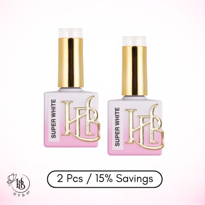 HYBRID SUPER WHITE Gel Polish - REFILL KIT OR SINGLES