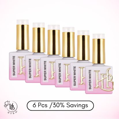 HYBRID SUPER WHITE Gel Polish - REFILL KIT OR SINGLES