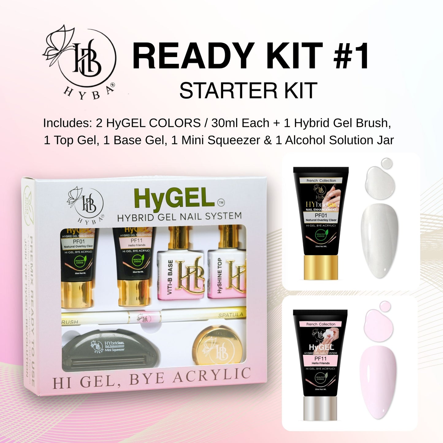 HYBRID GEL BUNDLE- HyGEL Entire Master Full Collections 108 Colors