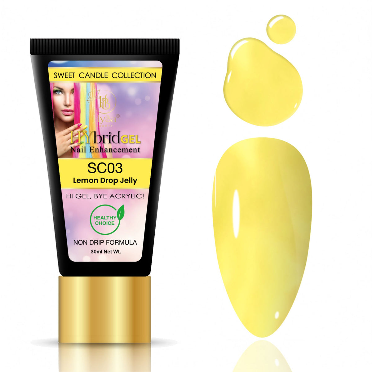 Hybrid Gel - HyGEL® 30ml  / #SC03 Lemon Drop Jelly