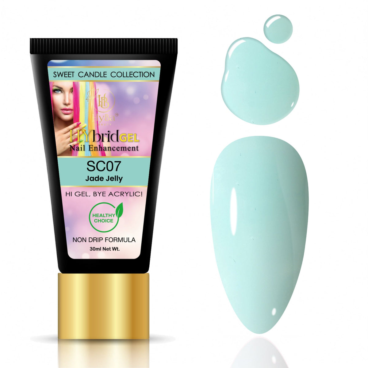 Hybrid Gel - HyGEL® 30ml  / #SC07 Jade Jelly