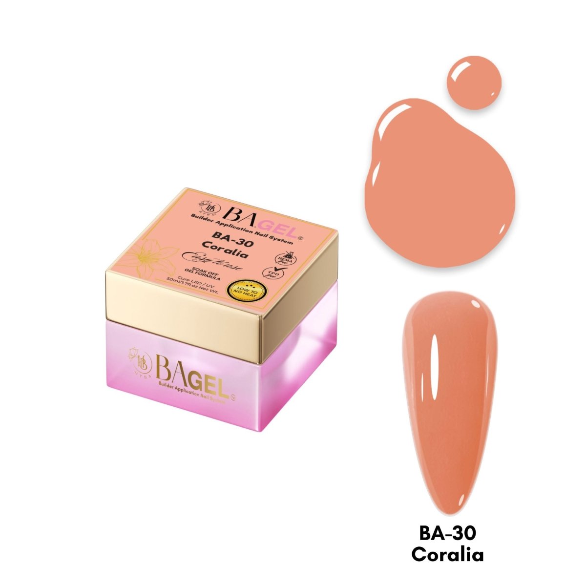BA - 30 - BA.GEL® Builder Gel System - HYBA BEAUTY