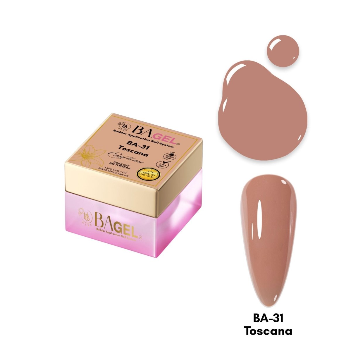 BA - 31 - BA.GEL® Builder Gel System - HYBA BEAUTY