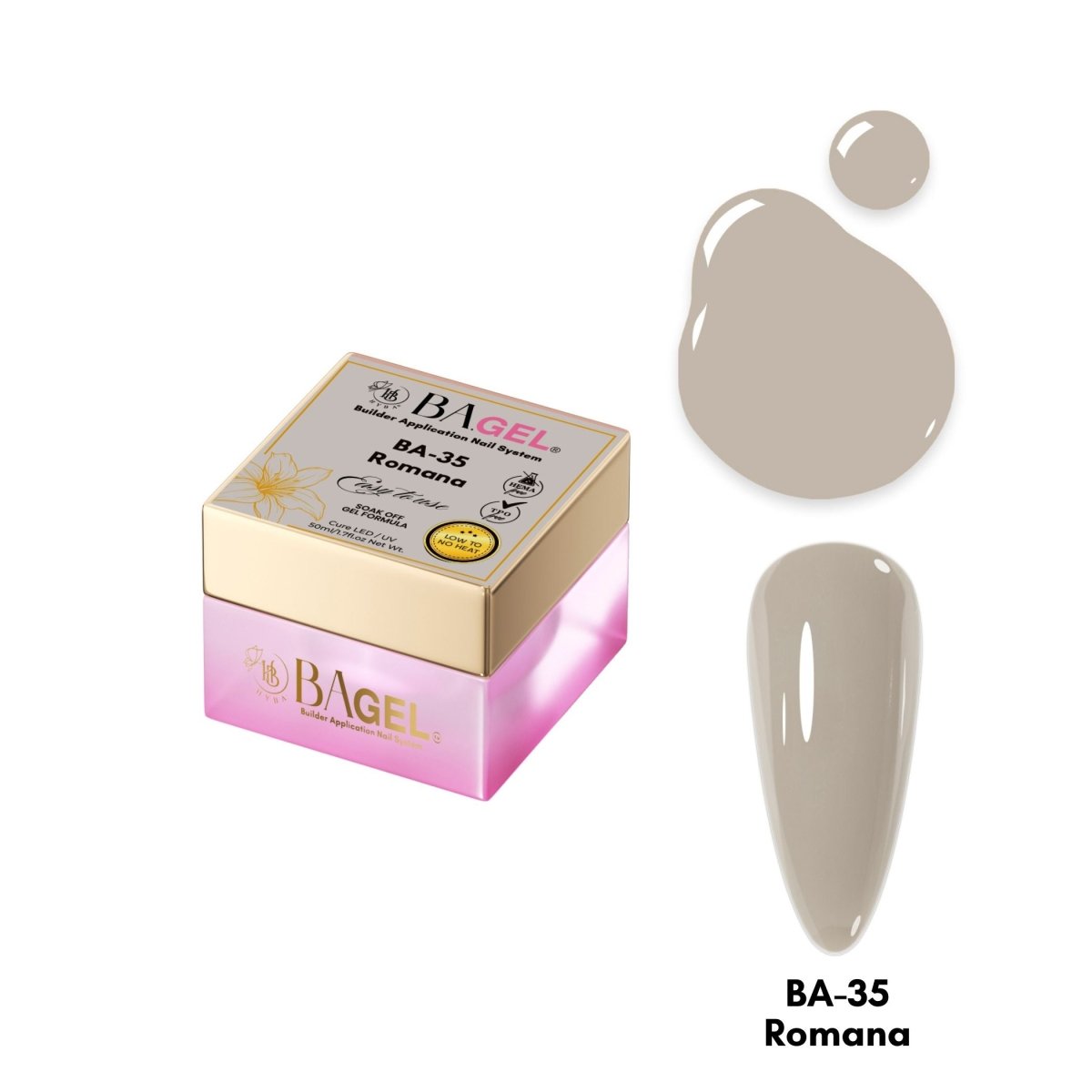 BA - 35 Romana - BA.GEL® Builder Gel System - HYBA BEAUTY