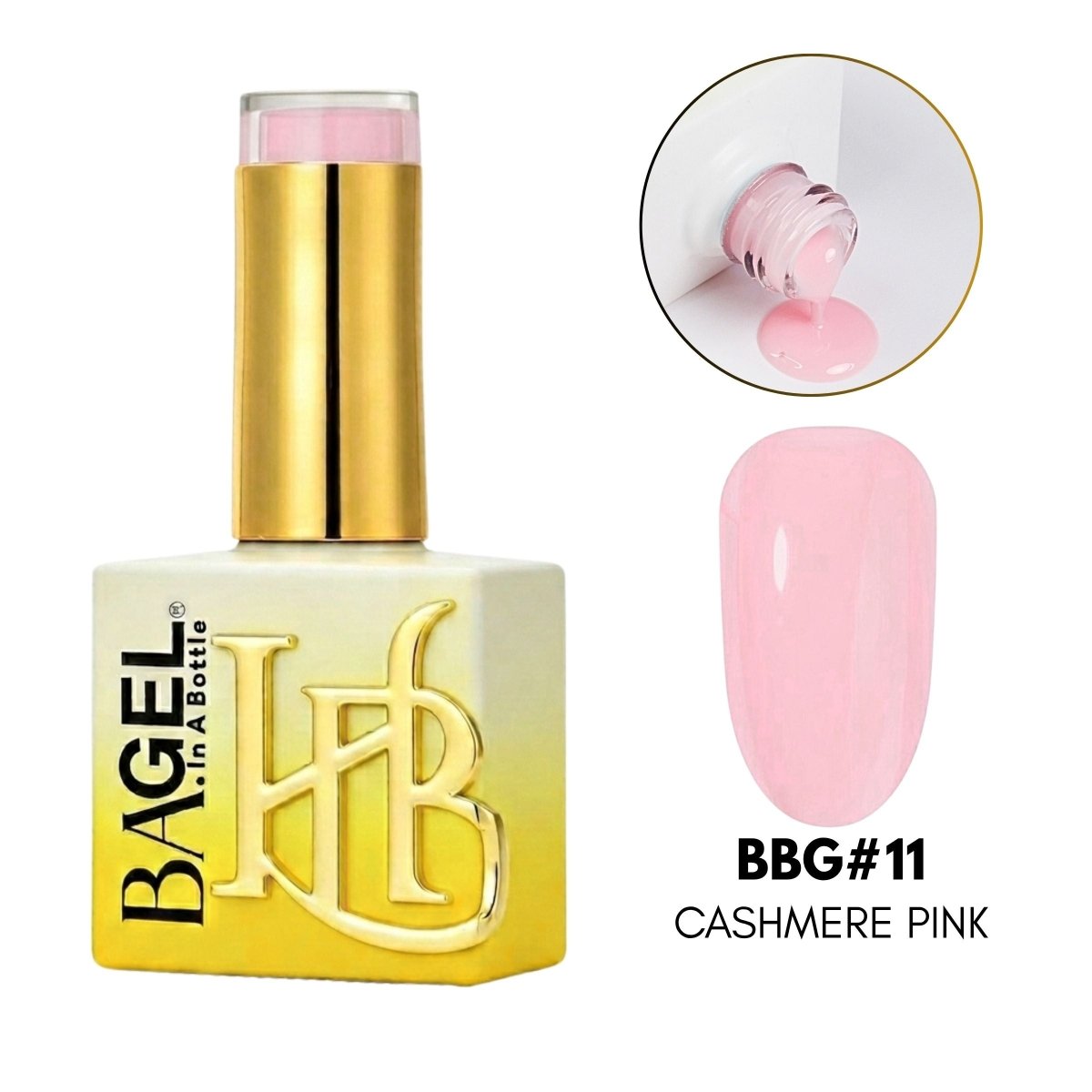 BA.GEL® Builder Bottle Gel (BBG) BBG#11 - Cashmere Pink (20ml) - HyBa® BEAUTY