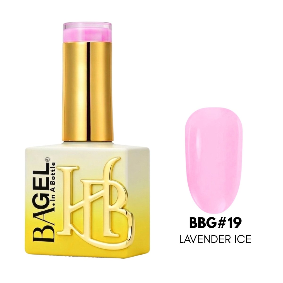 BA.GEL® Builder Bottle Gel (BBG) BBG#19 - Lavender Ice (20ml) - HyBa® BEAUTY