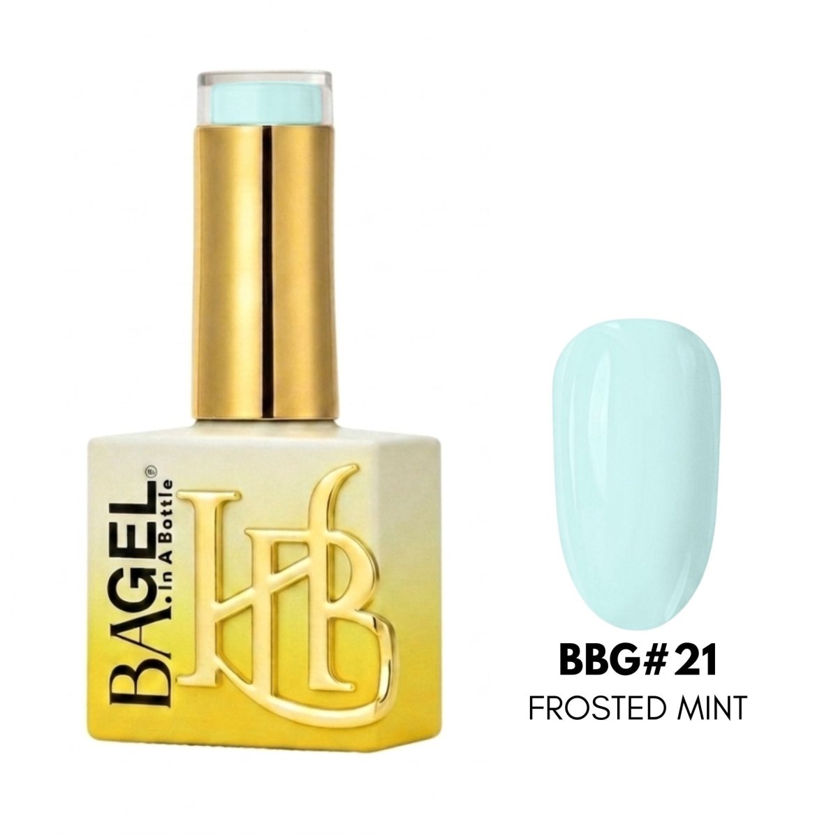 BA.GEL® Builder Bottle Gel (BBG) BBG#21 - Frosted Mint (20ml) - HyBa® BEAUTY