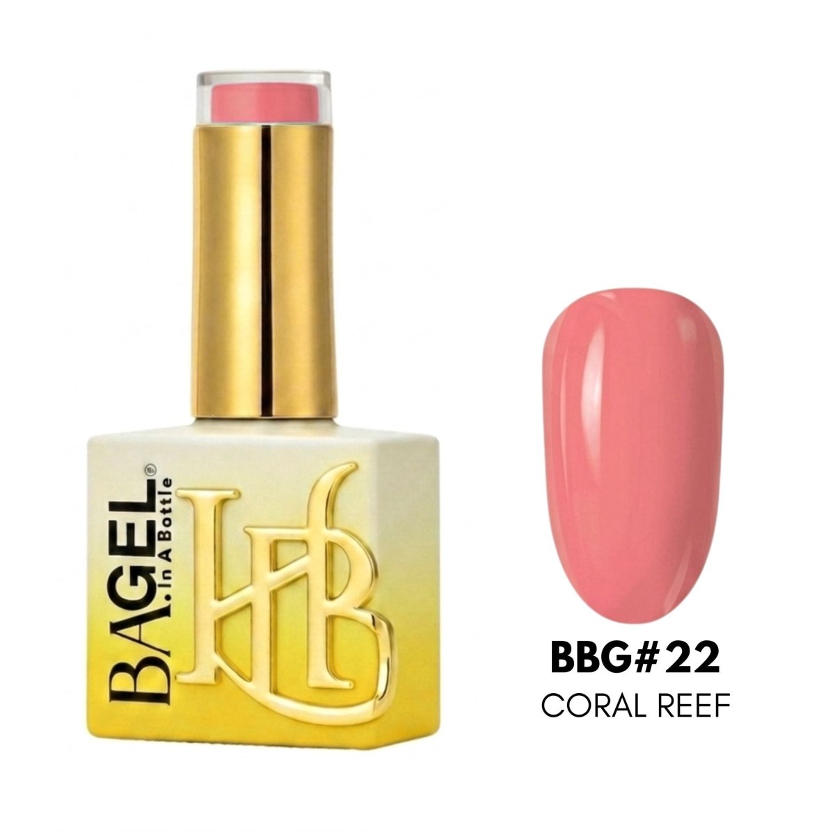 BA.GEL® Builder Bottle Gel (BBG) BBG#22 - Coral Reef (20ml) - HyBa® BEAUTY