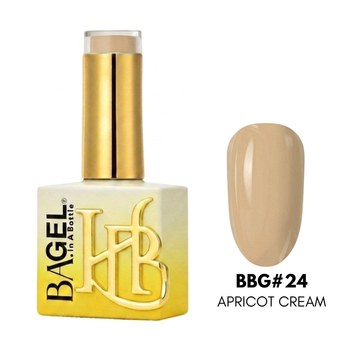 BA.GEL® Builder Bottle Gel (BBG) BBG#24 - Apricot Cream (20ml) - HyBa® BEAUTY