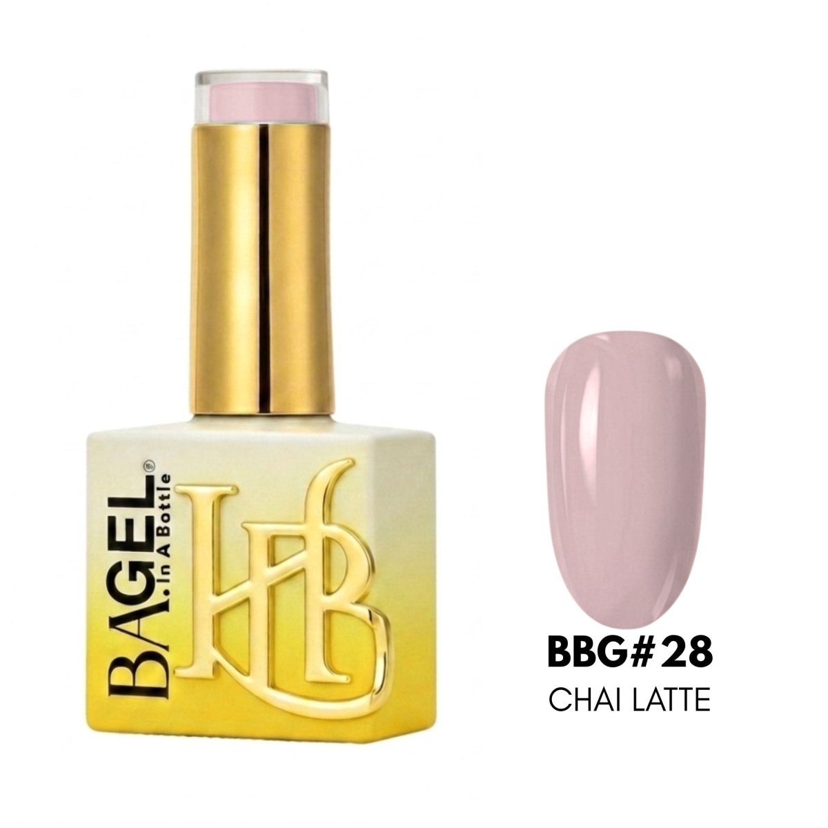 BA.GEL® Builder Bottle Gel (BBG) BBG#28 - Chai Latte (20ml) - HyBa® BEAUTY