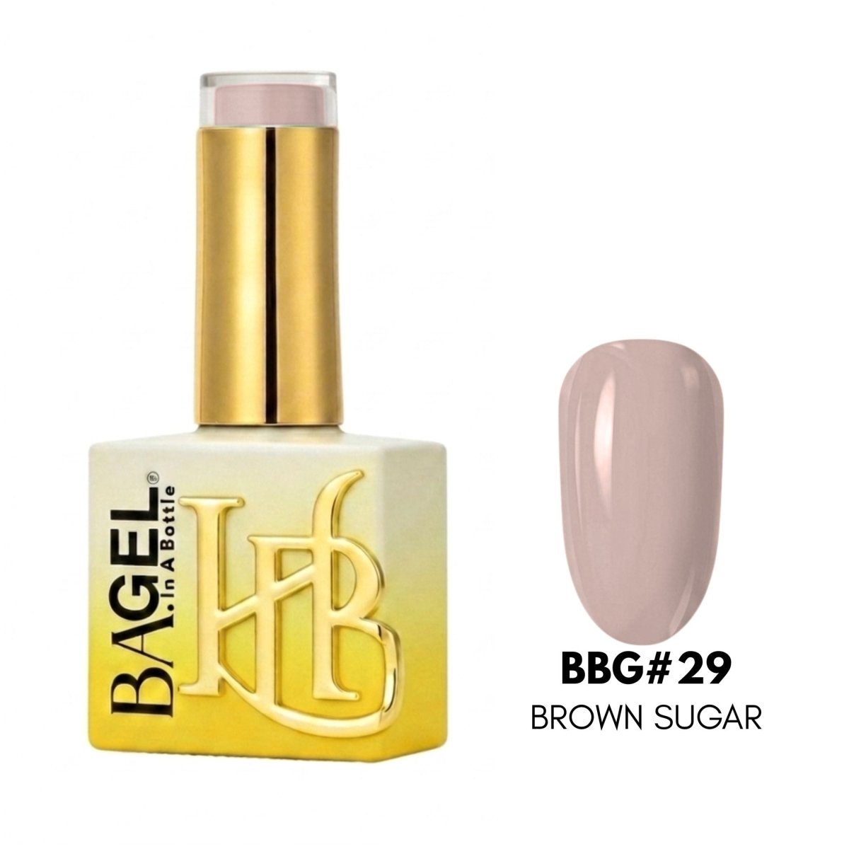 BA.GEL® Builder Bottle Gel (BBG) BBG#29 - Brown Sugar (20ml) - HyBa® BEAUTY