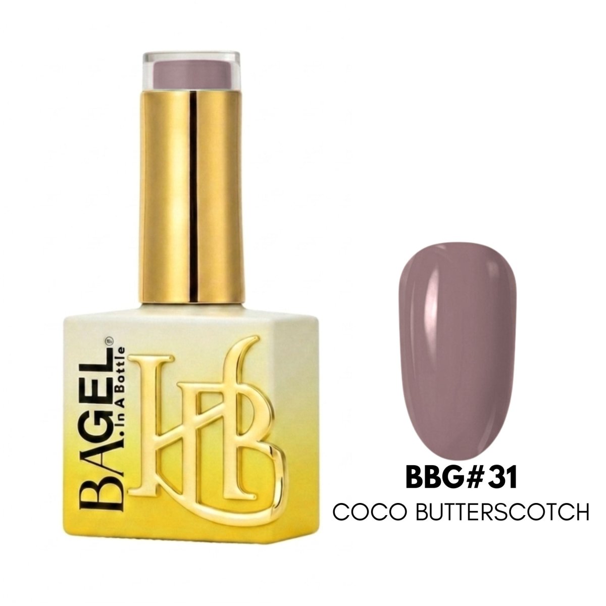 BA.GEL® Builder Bottle Gel (BBG) BBG#31 - Coco Butterscotch (20ml) - HyBa® BEAUTY