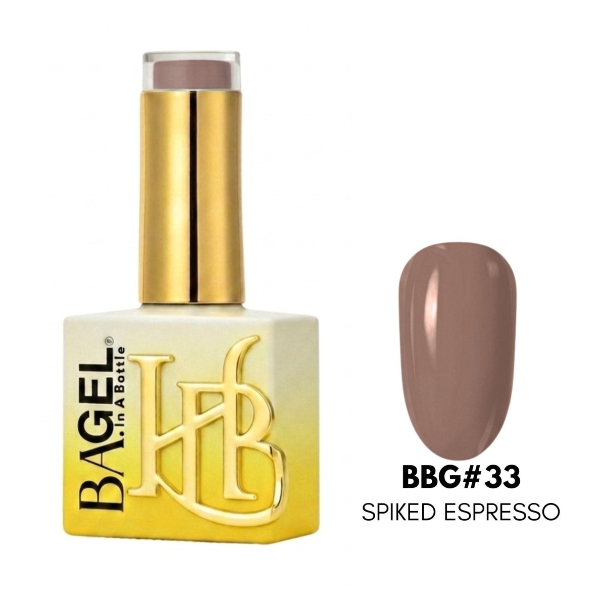 BA.GEL® Builder Bottle Gel (BBG) BBG#33 - Spiked Espresso (20ml) - HyBa® BEAUTY
