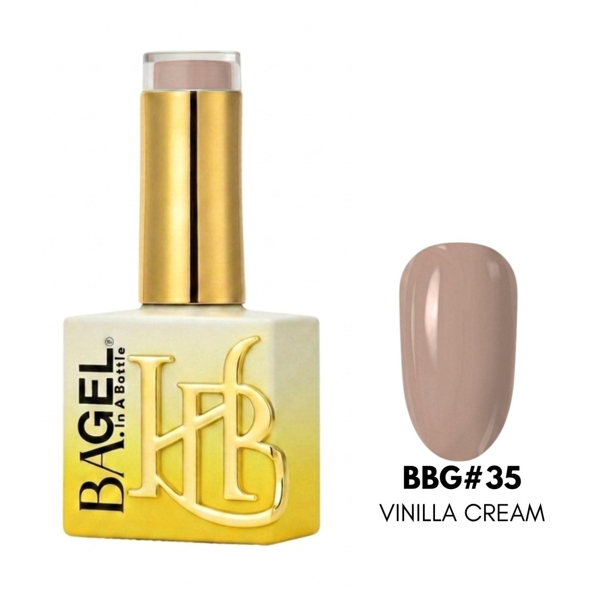 BA.GEL® Builder Bottle Gel (BBG) BBG#35 - Vanilla Cream (20ml) - HyBa® BEAUTY