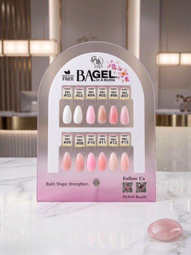 BBG- Builder Bottle Gel - Master Color Chart 1 ( 12 Colors) - HYBA BEAUTY