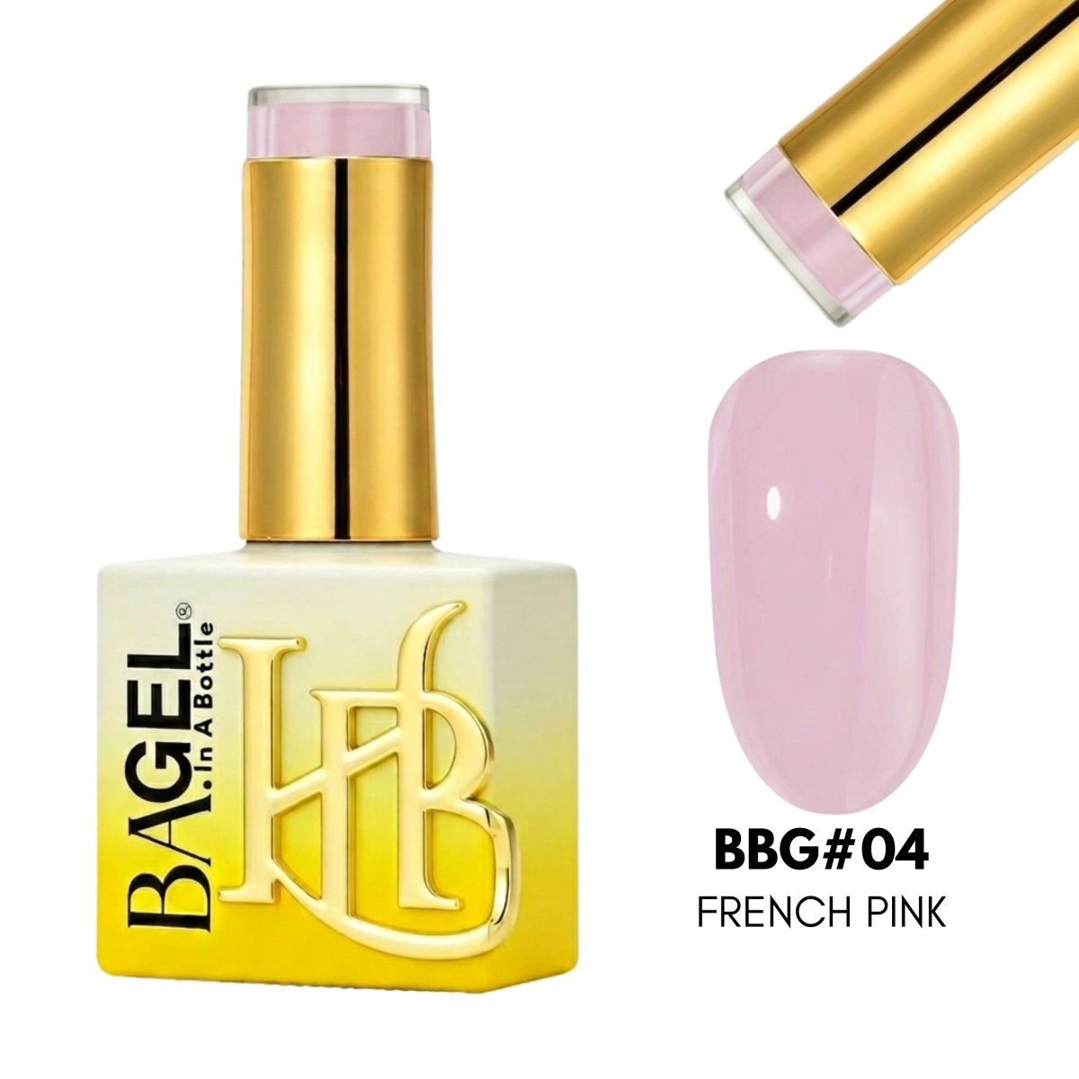 BBG04 - Pale Nude - Builder Bottle Gel - HYBA BEAUTY