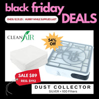 BLACK FRIDAY SALE - DUST COLLECTOR (GOLD OR SILVER) 54% OFF - HYBA BEAUTY