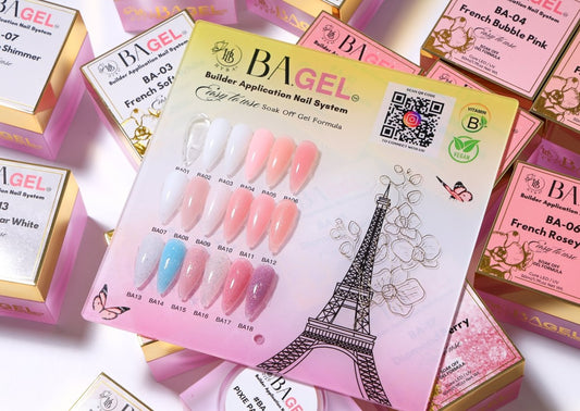 Builder Gel Application Nail System - BA.GEL - HYBA BEAUTY
