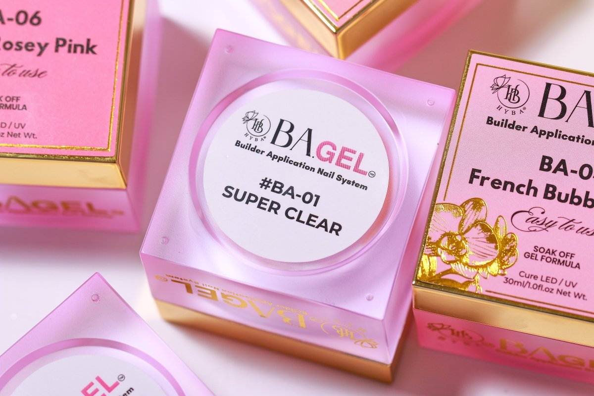 Builder Gel - BA.GEL FRENCH Starter Kit - HYBA BEAUTY