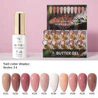 BUTTER GEL Full Collection / SERIES  1 - 16 - Free Top & Base Refill Kits - HYBA BEAUTY