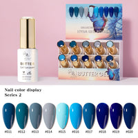 BUTTER GEL Full Collection / SERIES  1 - 16 - Free Top & Base Refill Kits - HYBA BEAUTY