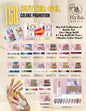 BUTTER GEL Full Collection / SERIES  1 - 16 - Free Top & Base Refill Kits - HYBA BEAUTY