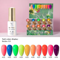 BUTTER GEL Full Collection / SERIES  1 - 16 - Free Top & Base Refill Kits - HYBA BEAUTY