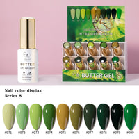 BUTTER GEL Full Collection / SERIES  1 - 16 - Free Top & Base Refill Kits - HYBA BEAUTY