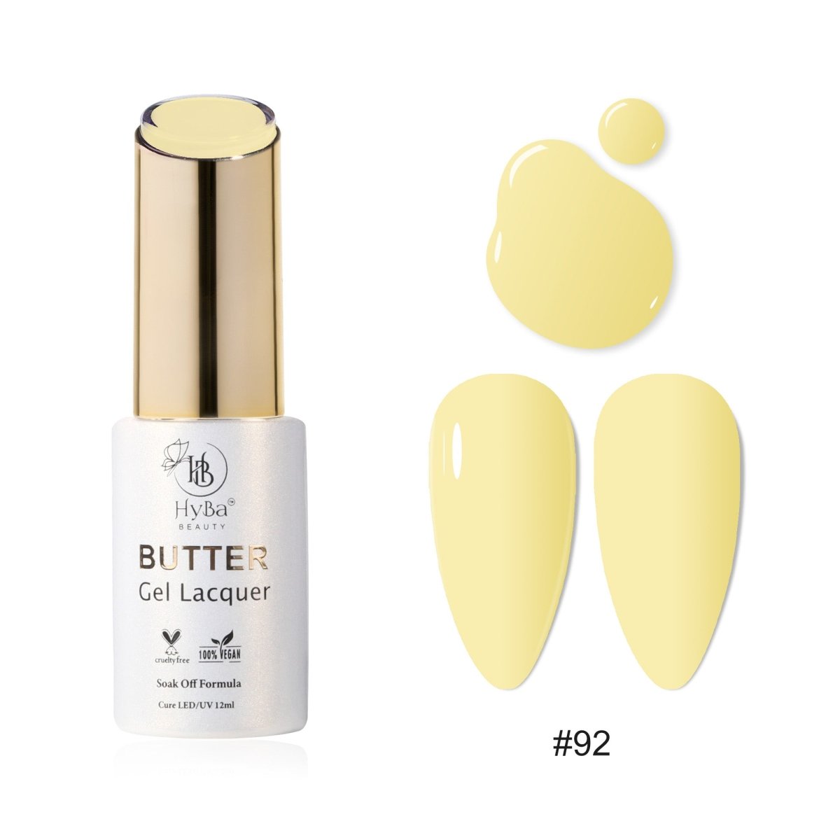 BUTTER Gel Polish SERIES 10 (Colors 091 - 100) - HYBA BEAUTY