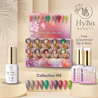 BUTTER Gel Polish SERIES Collection 15 (Colors 141 - 150) - HYBA BEAUTY