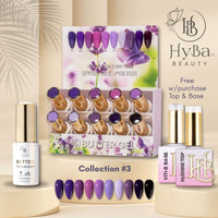 BUTTER Gel Polish SERIES Collection 3 (Colors 021 - 030) - Free Top & Base - HYBA BEAUTY