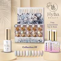 BUTTER Gel Polish SERIES Collection 9 (Colors 081 - 090) - Free Top & Base - HYBA BEAUTY