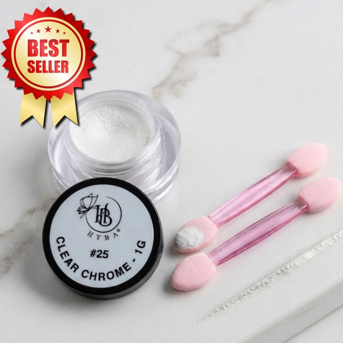 CLEAR CHROME (1g) #25 - HyBa® BEAUTY