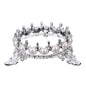 Crown Brush Holder. - SILVER - HYBA BEAUTY