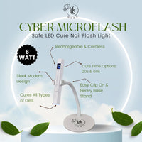 CYBER MICRO Flash LED Cure Nail Light - HYBA BEAUTY