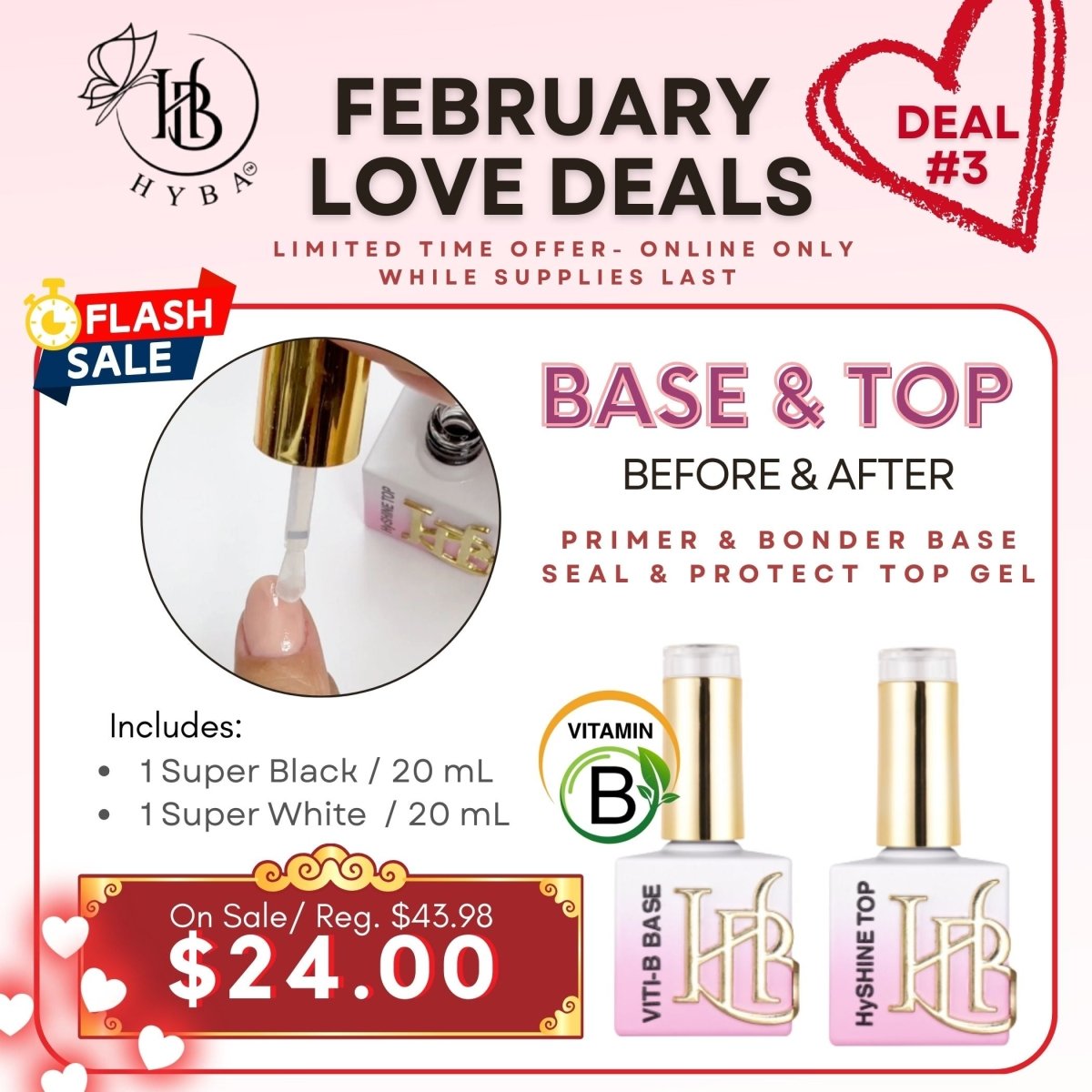 FLASH SALE - Rainbow Reverse Dual Form $24 – HYBA BEAUTY