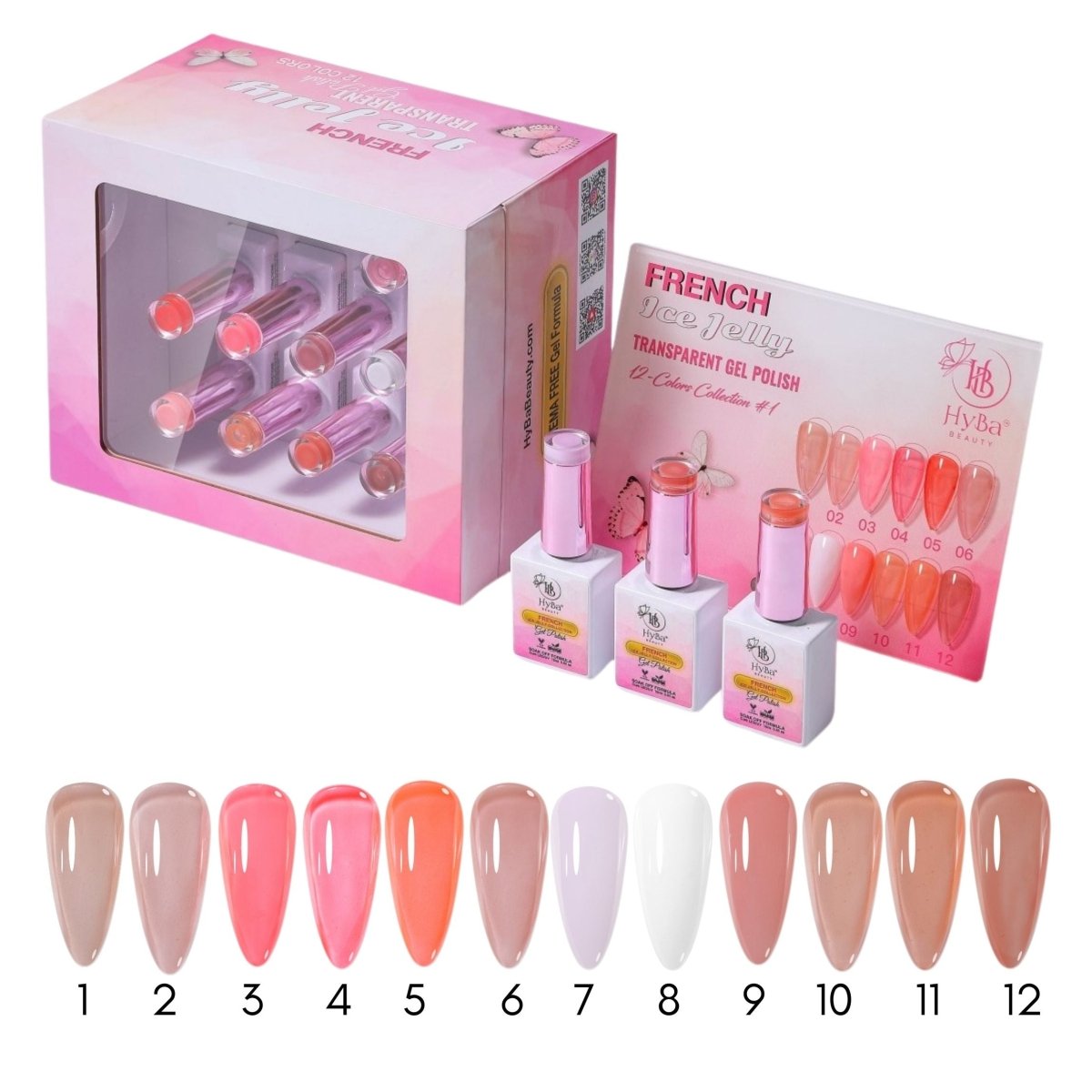 FRENCH Ice Jelly Collection 1 - HYBA BEAUTY