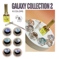 GALAXY FLAKES Collection 2 - 6 Colors Box Set - HYBA BEAUTY